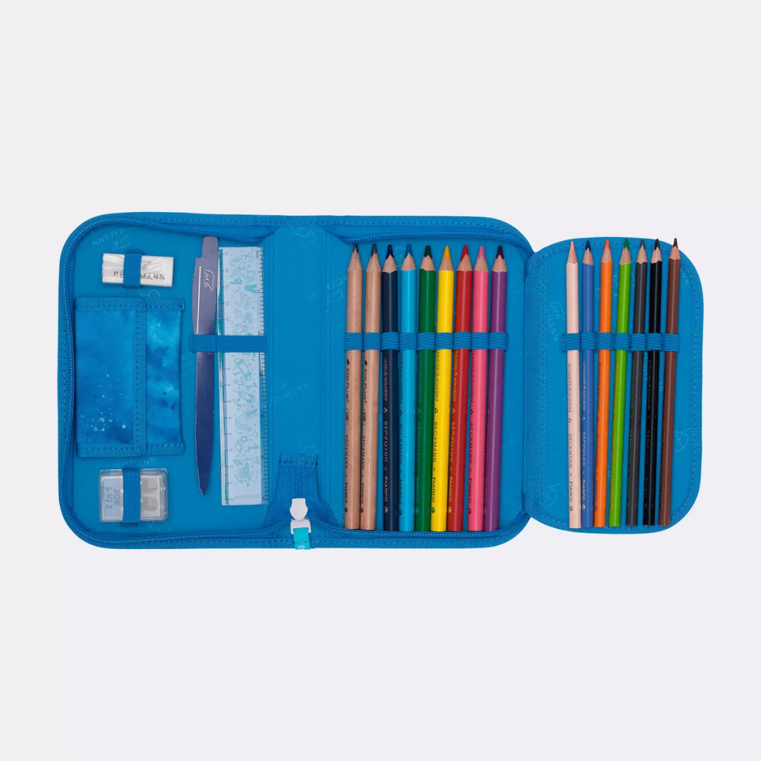 Beckmann Schulranzen Classic Set Ocean