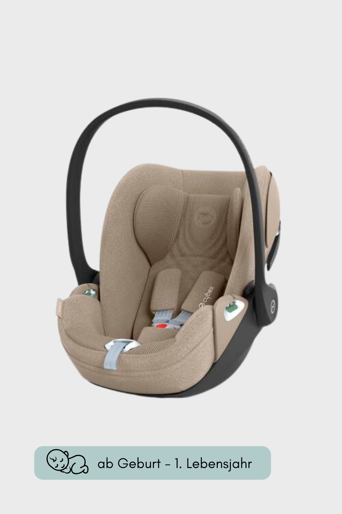 Cybex Cloud T i-Size Babyschale – 180° Drehfunktion, Lie-Flat & i-Size