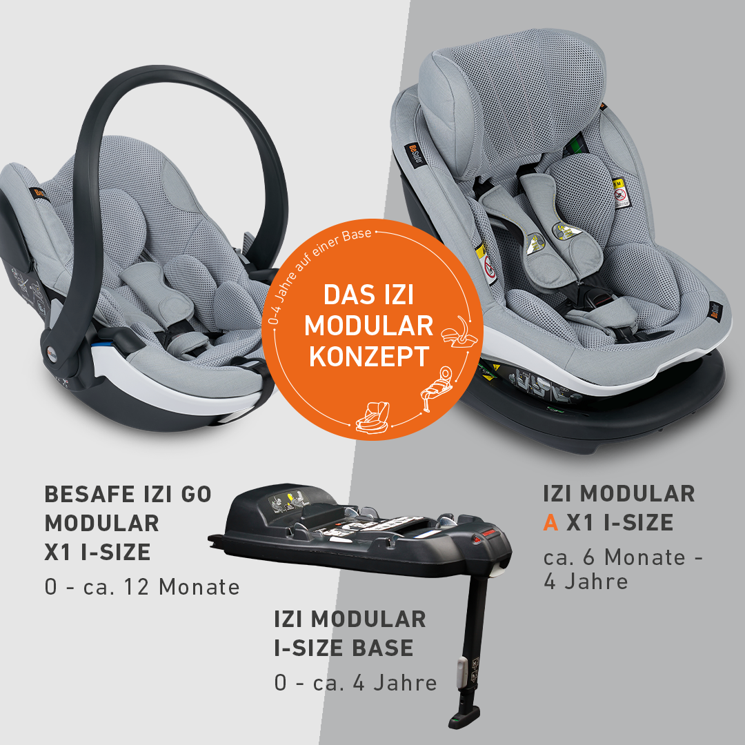 BeSafe iZi Go Modular X1 + BeSafe Modular Base i-Size