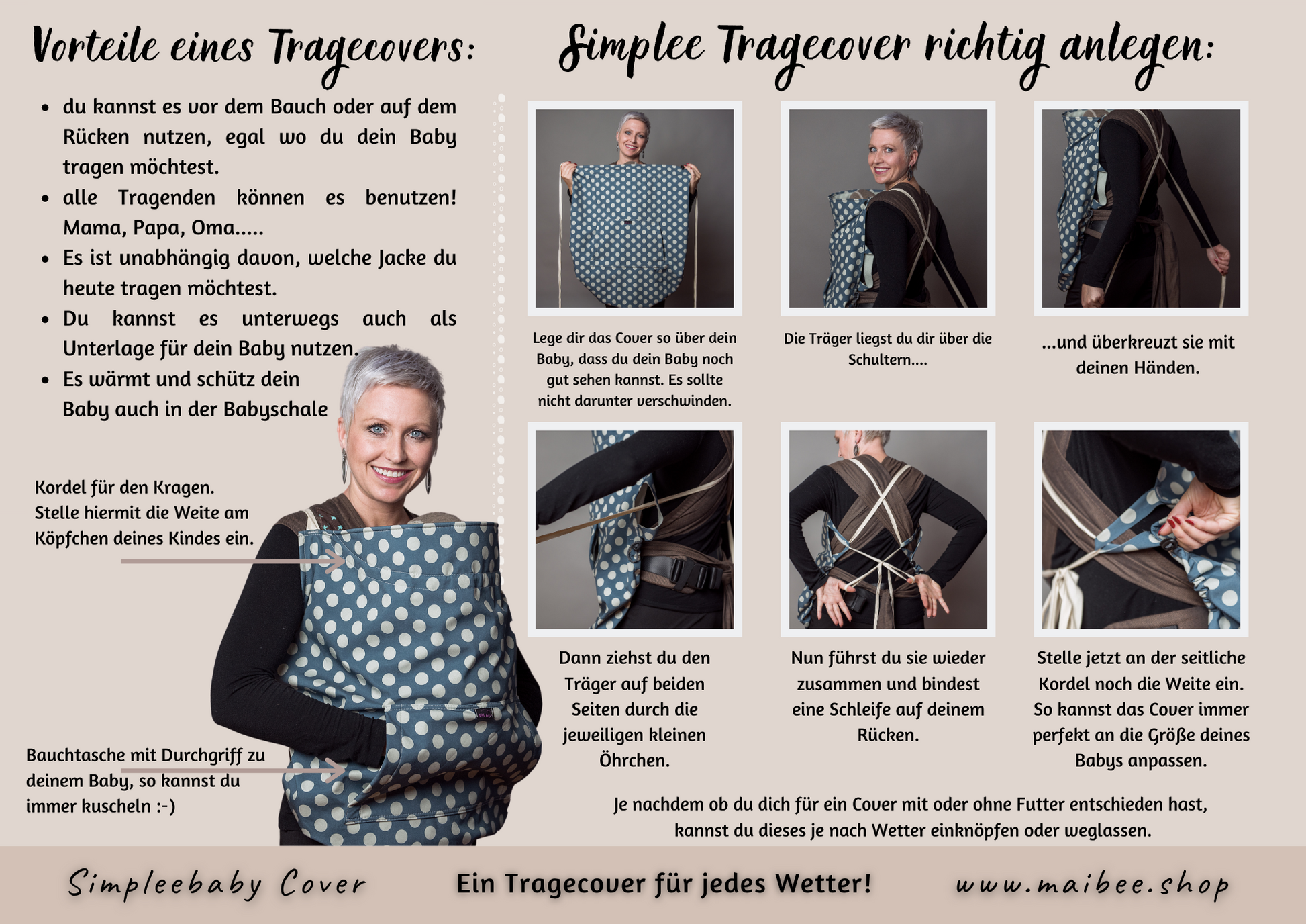 Softshell Tragecover - SimpleeBaby