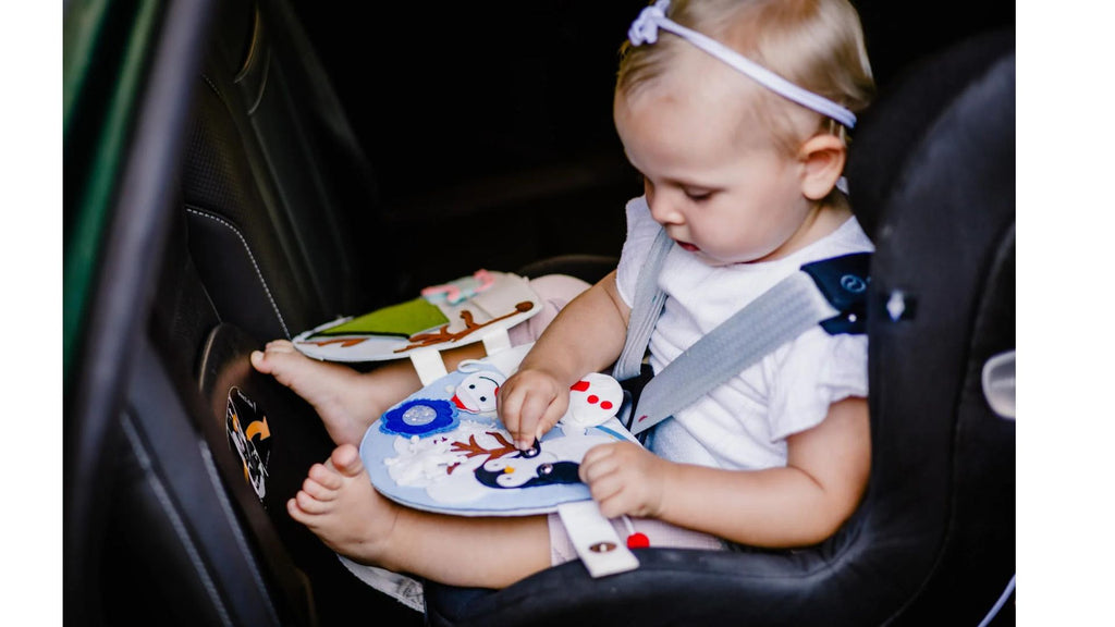Sicheres Spielzeug für Auto und Reisen