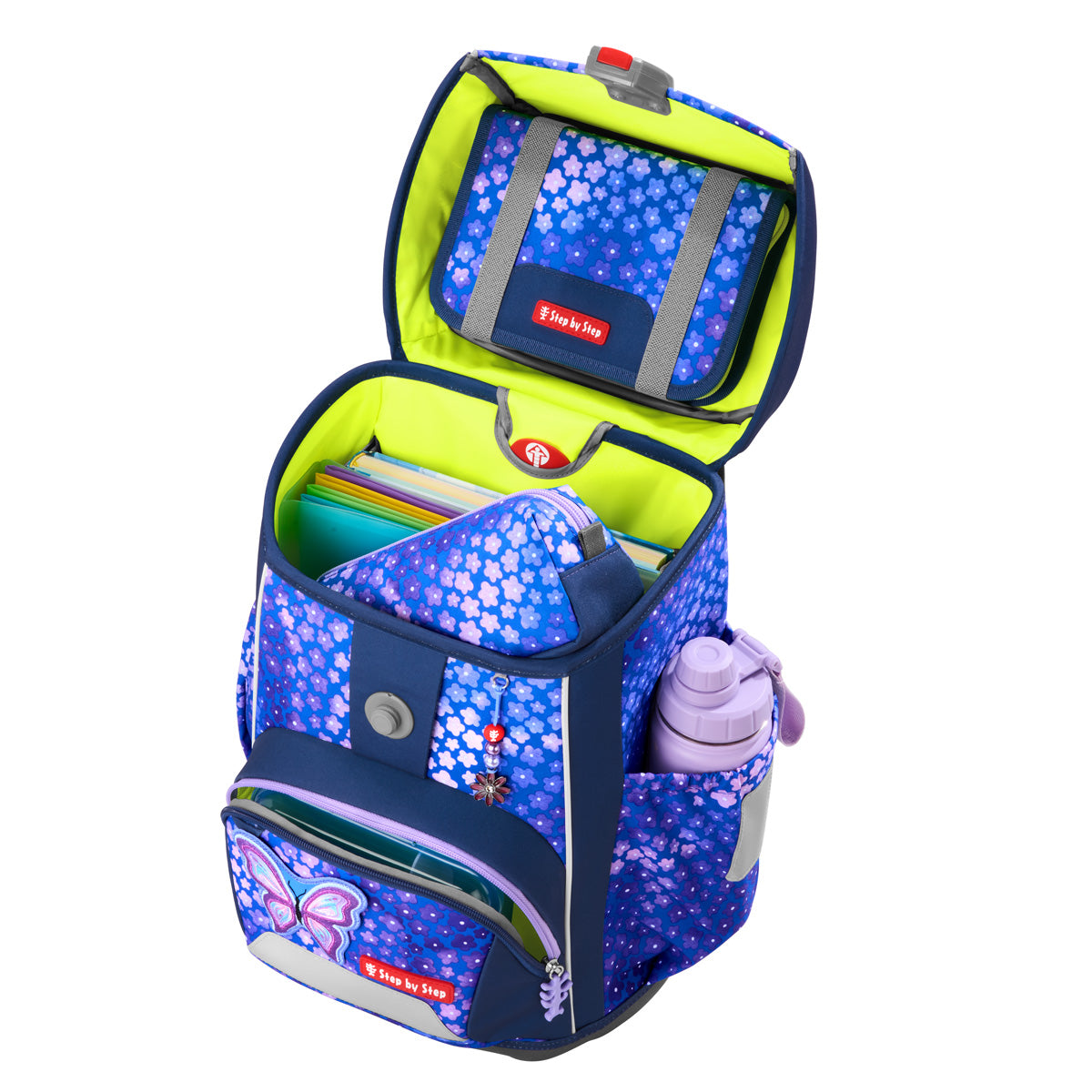 Step by Step GIANT Schulranzen – Butterfly Maja (5-tlg. Set)