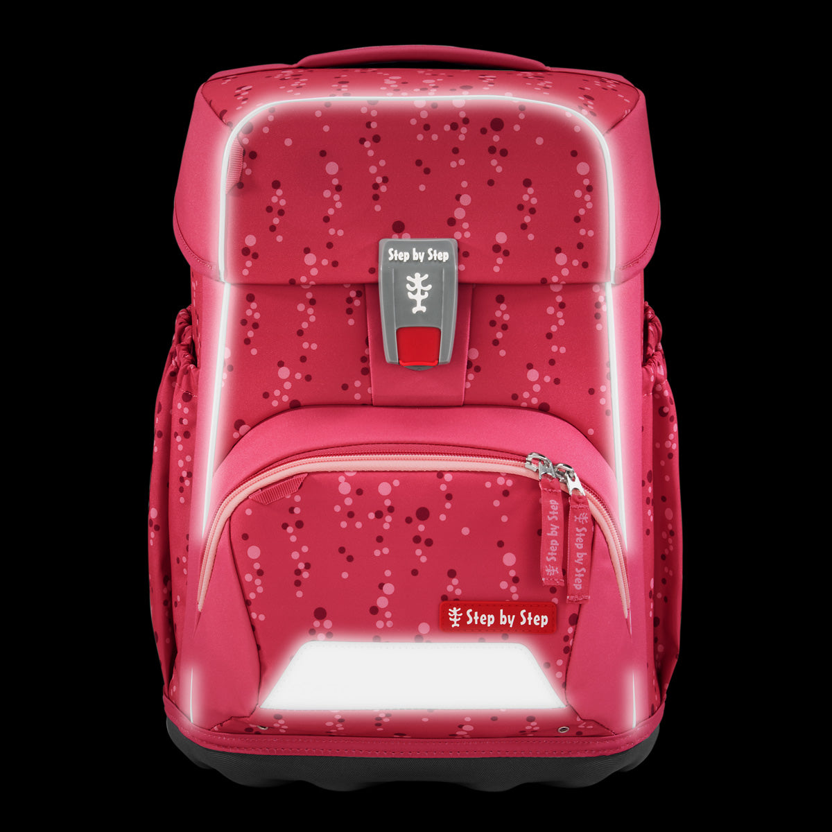 Step by Step BASIS Pink Bubbles Schulranzen