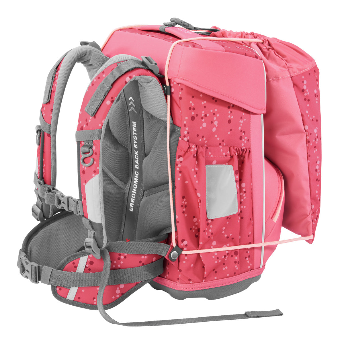 Step by Step BASIS Pink Bubbles Schulranzen