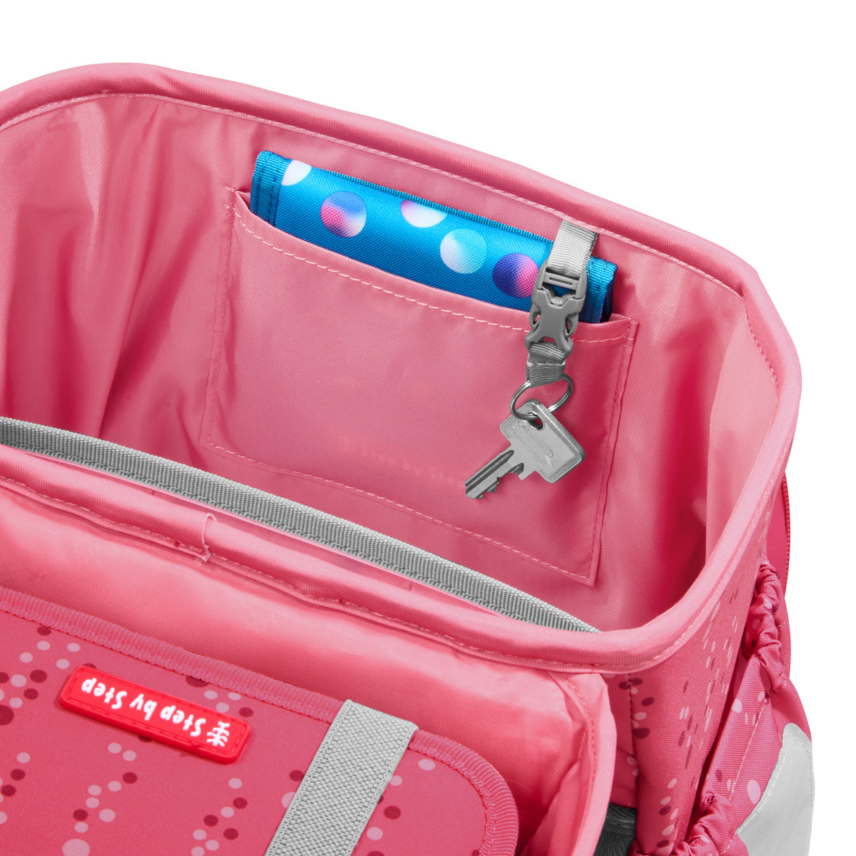 Step by Step BASIS Pink Bubbles Schulranzen