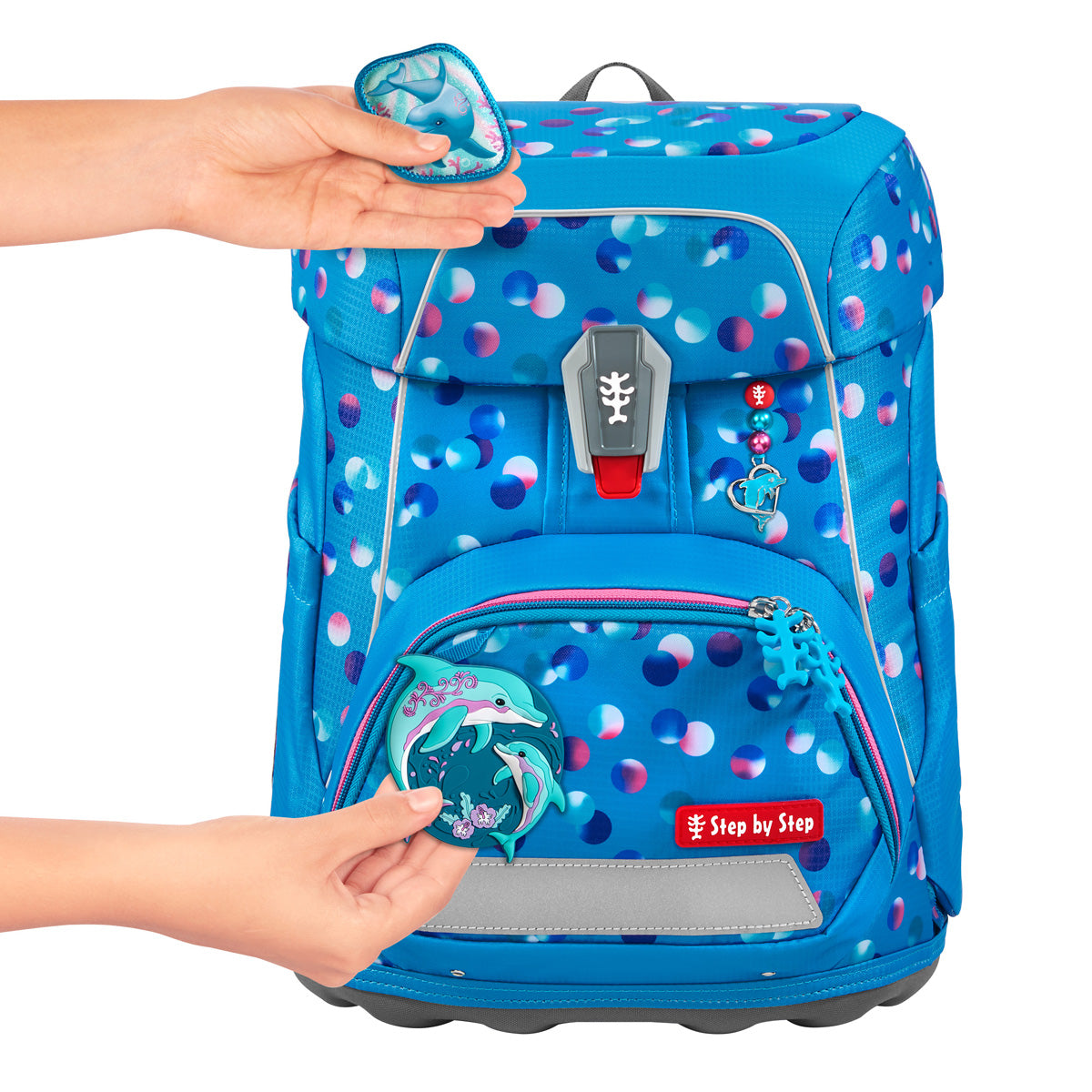 Step by Step FIT Schulranzen – Dolphin Finja (5-tlg. Set)