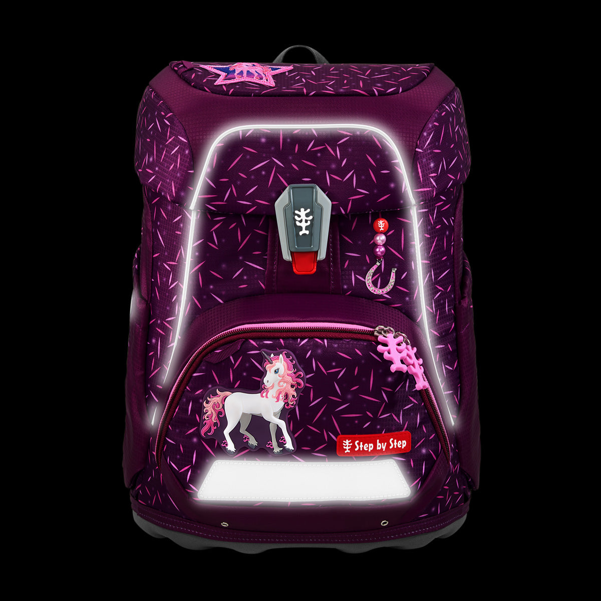 Step by Step FIT Schulranzen – Pretty Unicorn Nuala (5-tlg. Set)