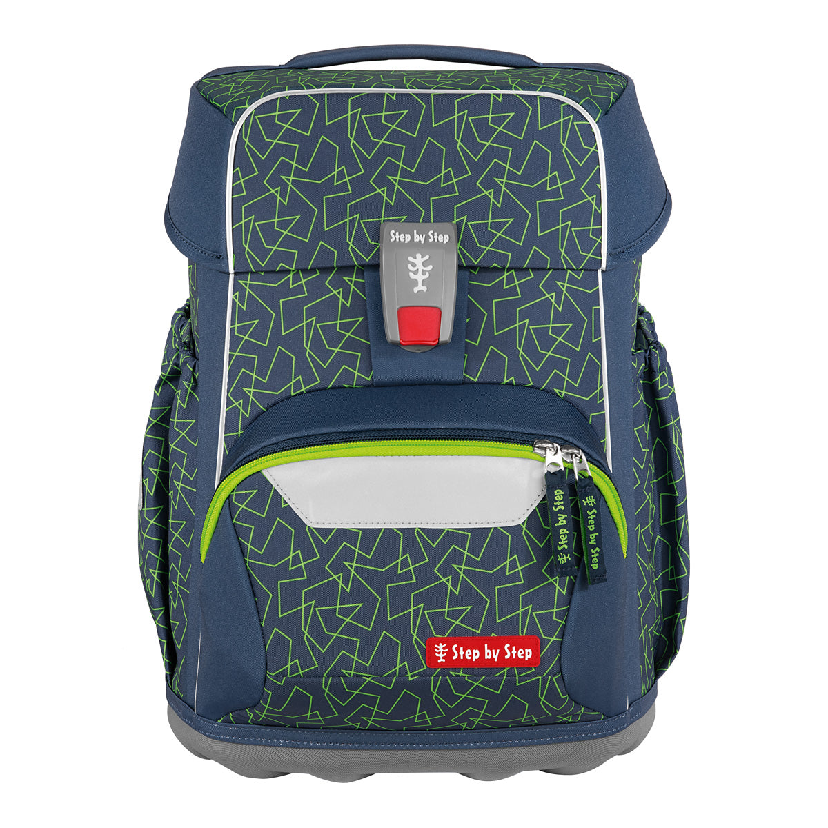 Step by Step BASIS Green Geometric Schulranzen