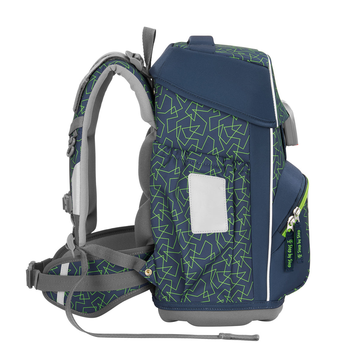 Step by Step BASIS Green Geometric Schulranzen