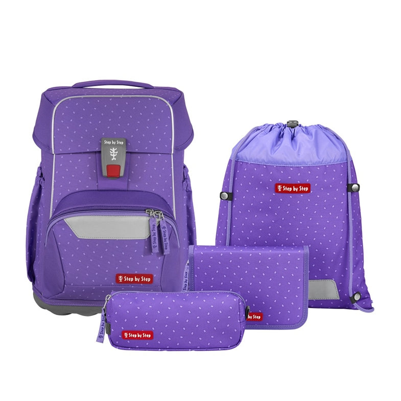 Step by Step BASIS Purple Konfetti Schulranzen