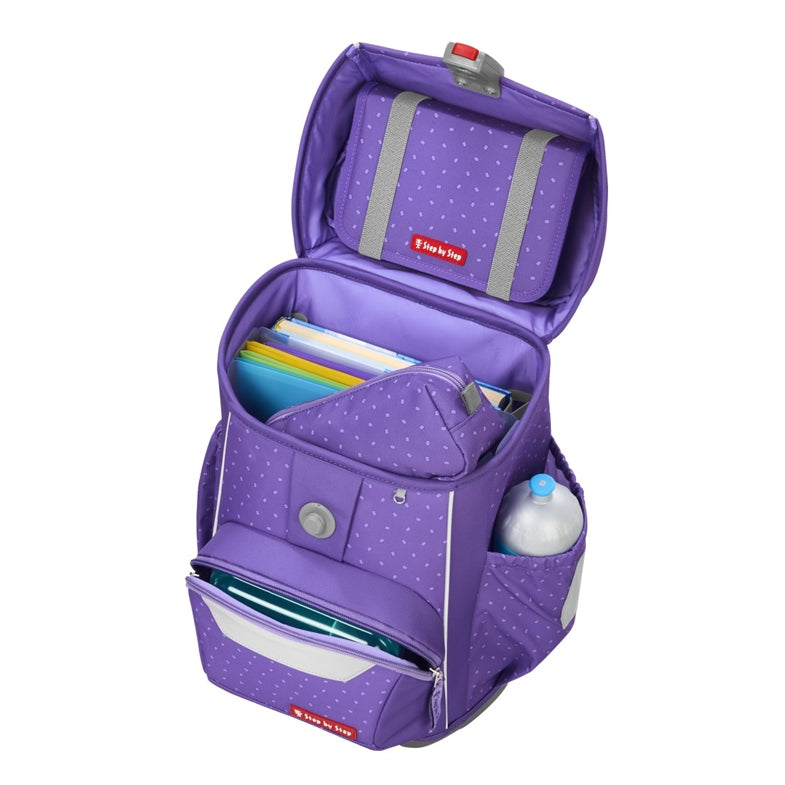 Step by Step BASIS Purple Konfetti Schulranzen