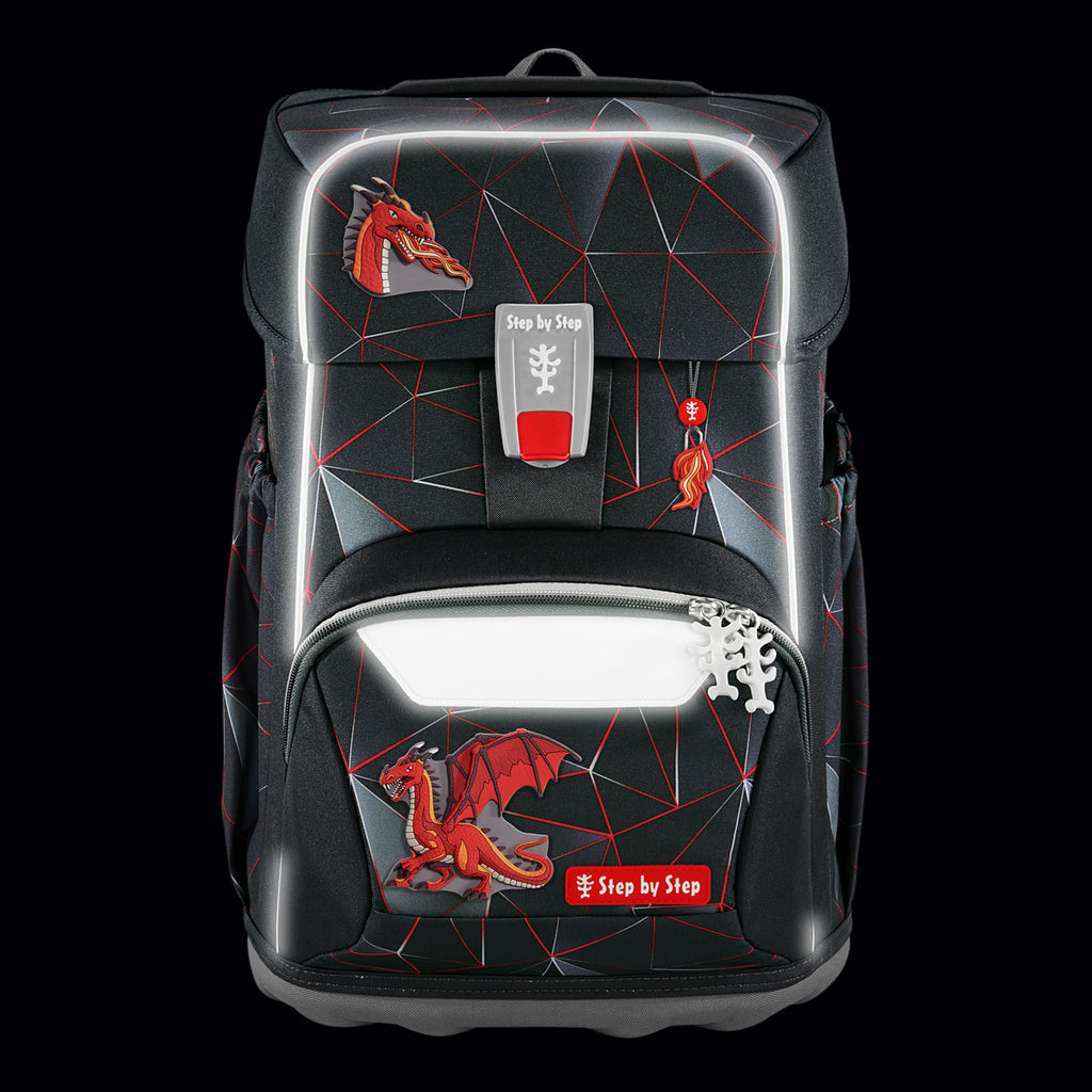 Step by Step GIANT Schulranzen – Dragon Drako (5-tlg. Set)