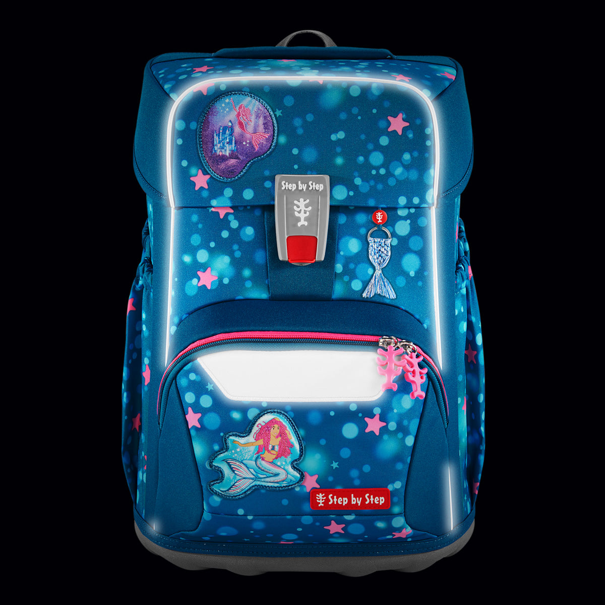 Step by Step GIANT Schulranzen – Mermaid Lola (5-tlg. Set)
