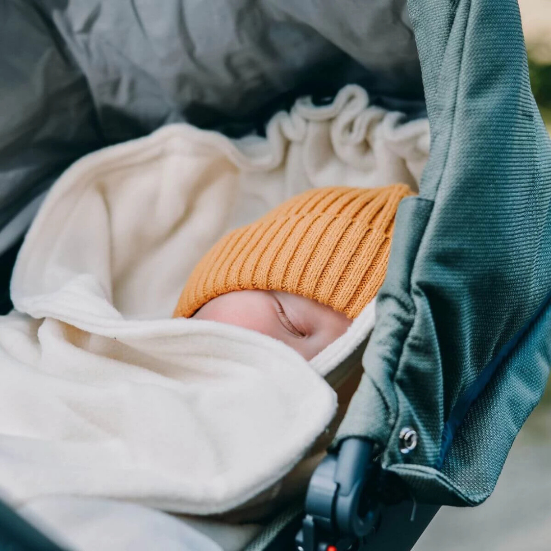 Einschlagdecke für die Babyschale - Hoppediz