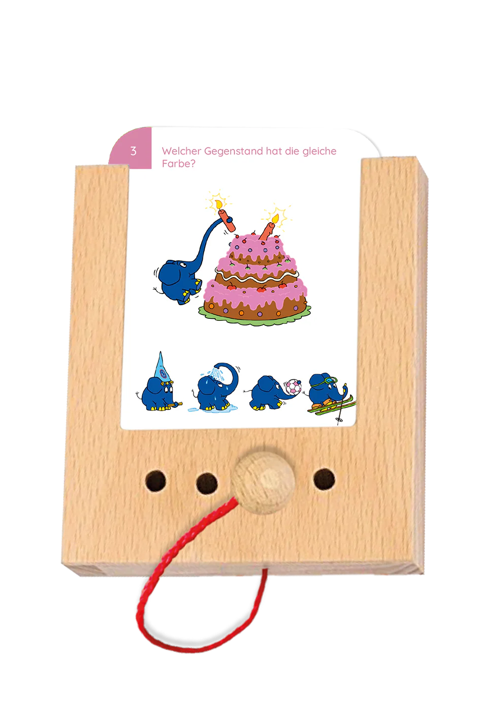 Farben & Muster mit der Maus – Kartensatz zum Lochkasten (4–5 Jahre)