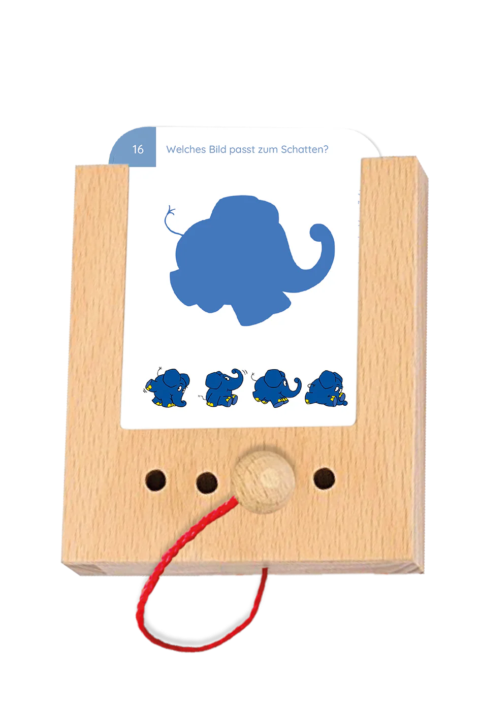 Schattenspiele mit der Maus – Kartensatz zum Lochkasten (3–4 Jahre)
