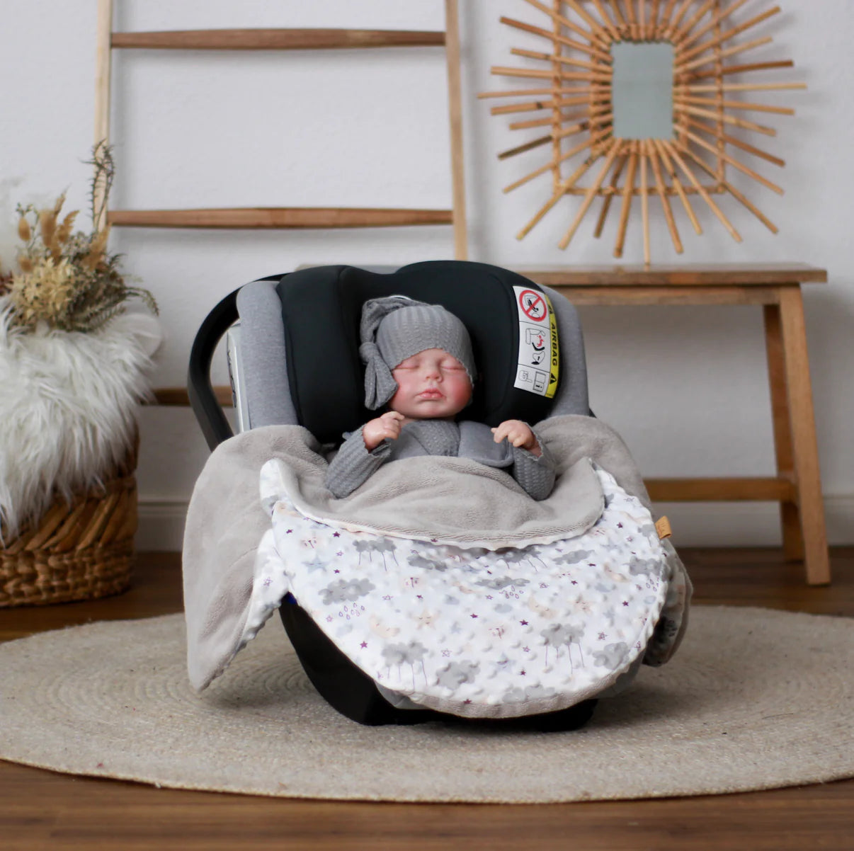 Einschlagdecke für die Babyschale