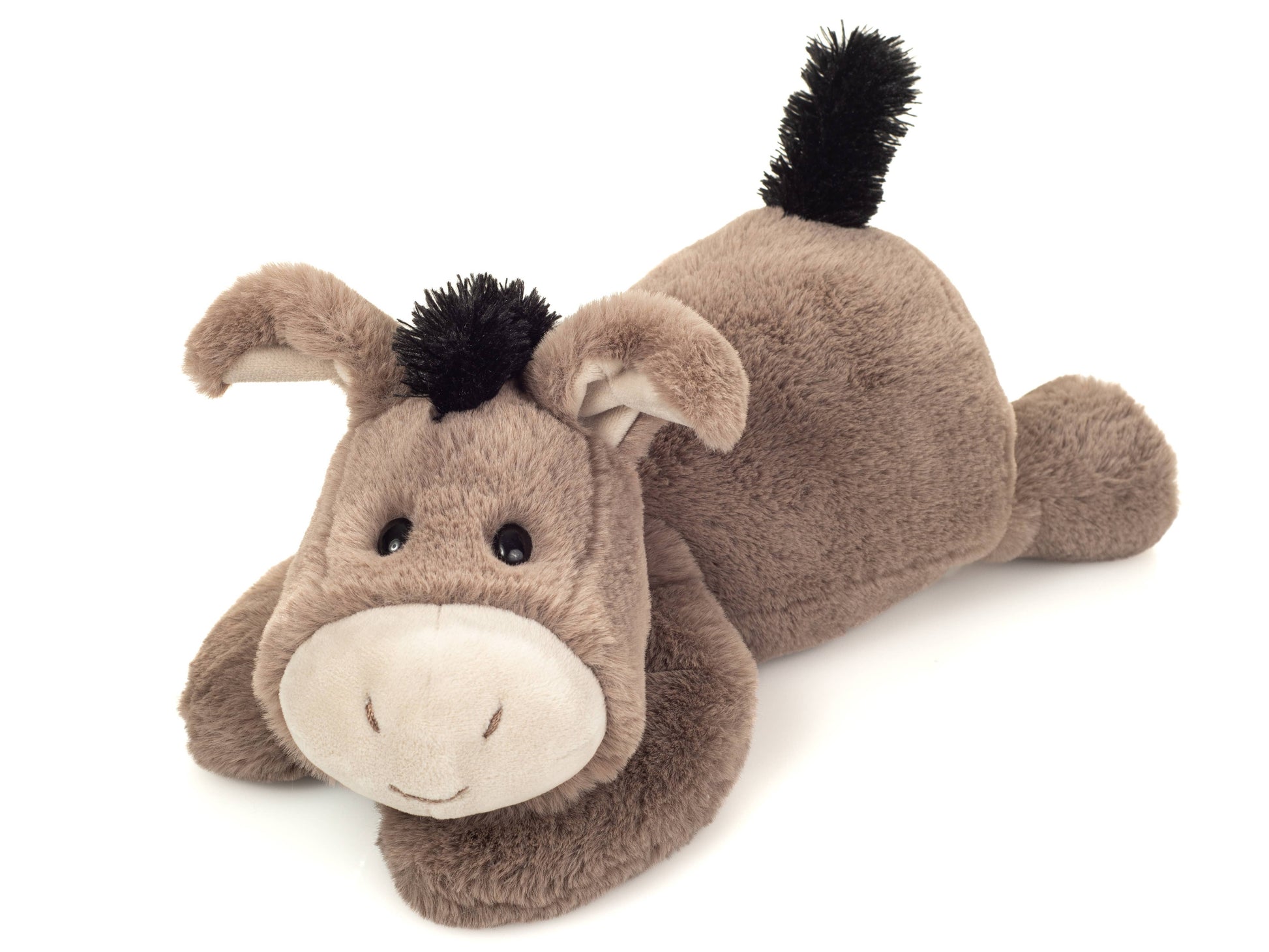 Esel Eddy liegend 38 cm - Plüschtier - Stofftier