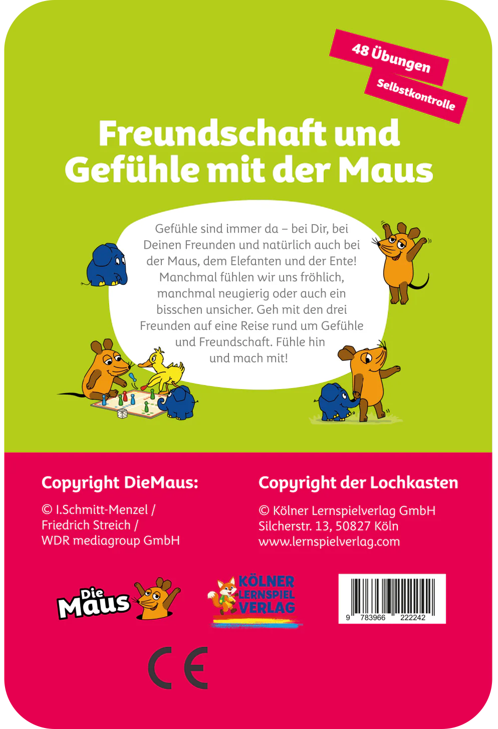 Freundschaft & Gefühle mit der Maus – Kartensatz zum Lochkasten (5–6+)