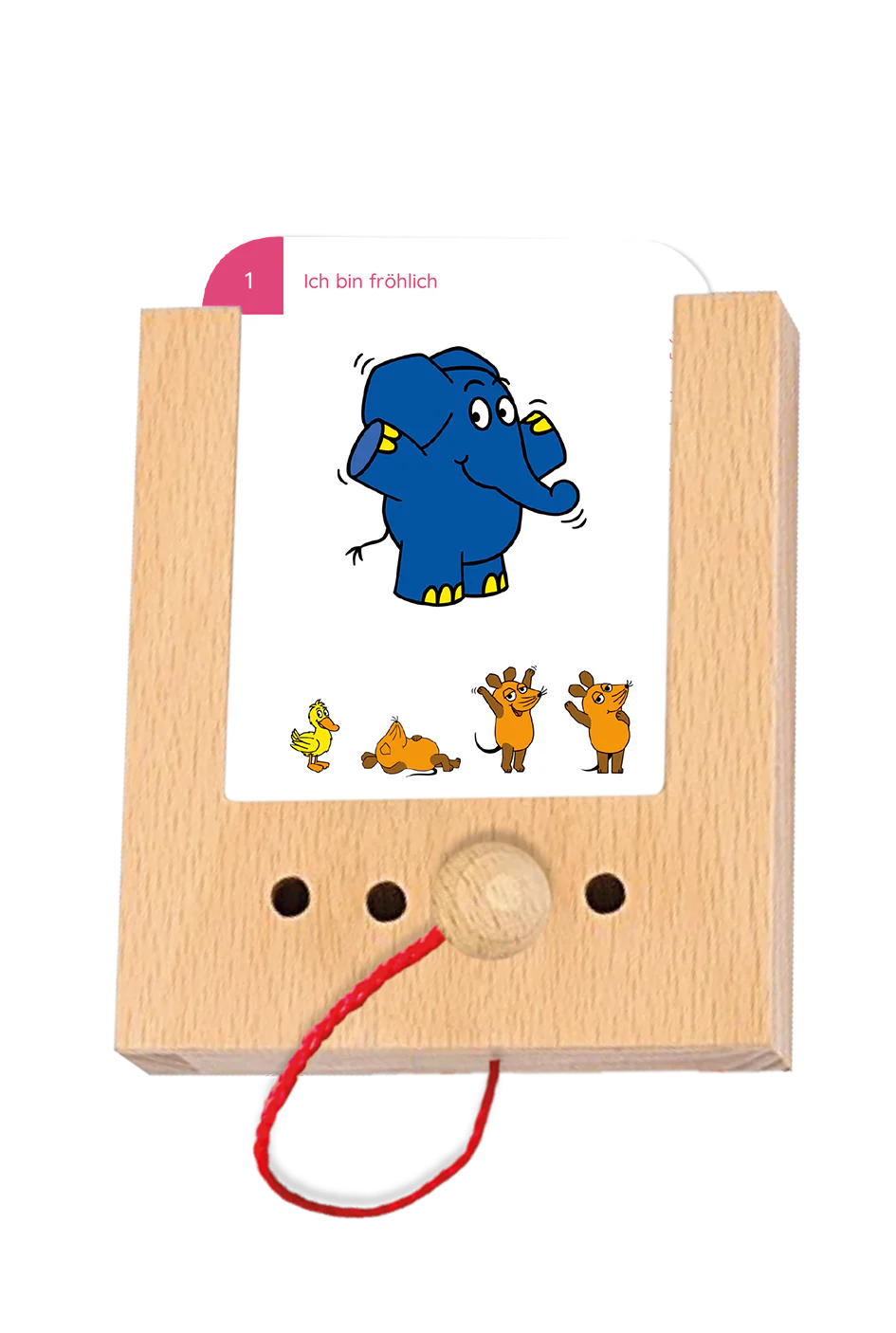 Freundschaft & Gefühle mit der Maus – Kartensatz zum Lochkasten (5–6+)