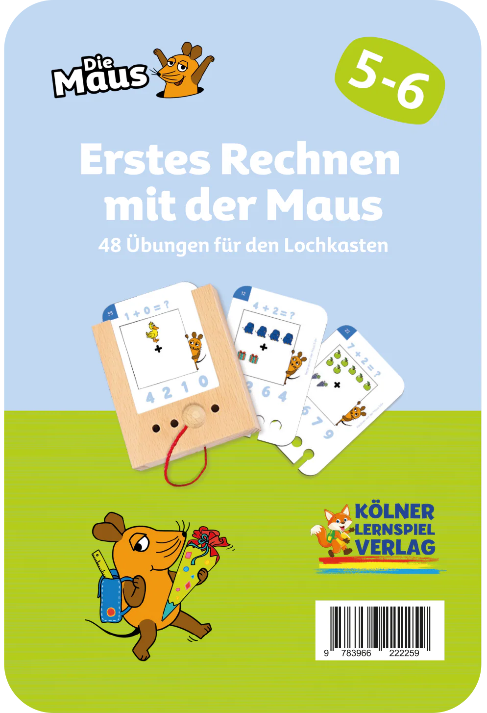 Erstes Rechnen mit der Maus – Kartensatz zum Lochkasten (5-6 Jahre)