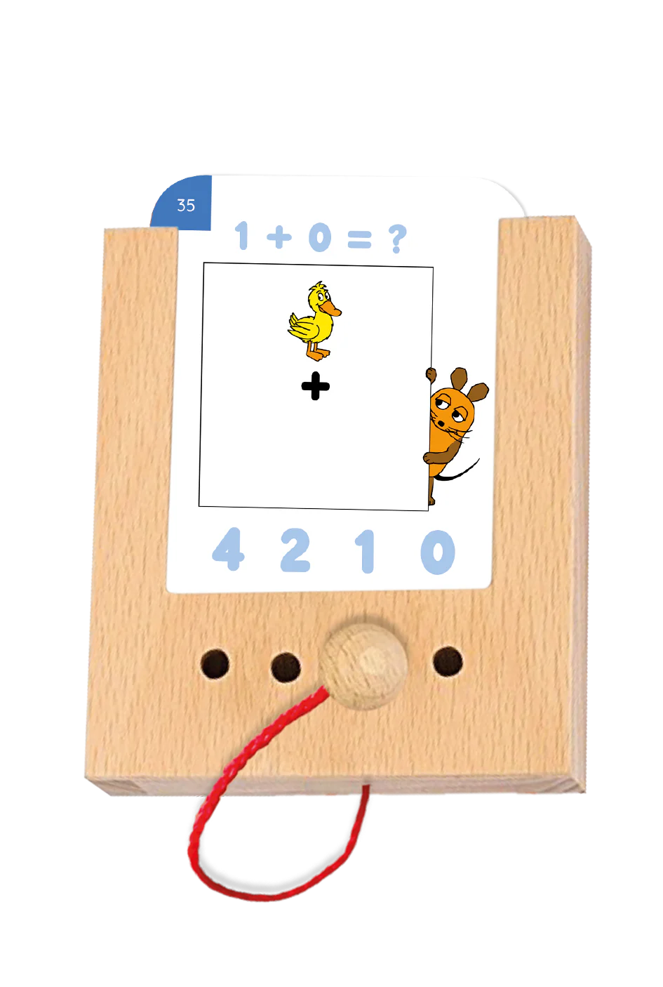 Erstes Rechnen mit der Maus – Kartensatz zum Lochkasten (5-6 Jahre)