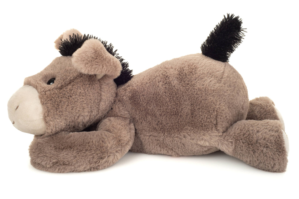 Esel Eddy liegend 38 cm - Plüschtier - Stofftier