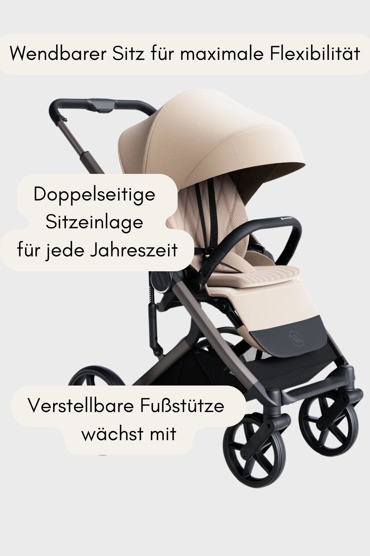 Avionaut Sirius Buggy in Beige bei maibee Kinderwagen und Buggys kaufen in Berlin und Brandenburg