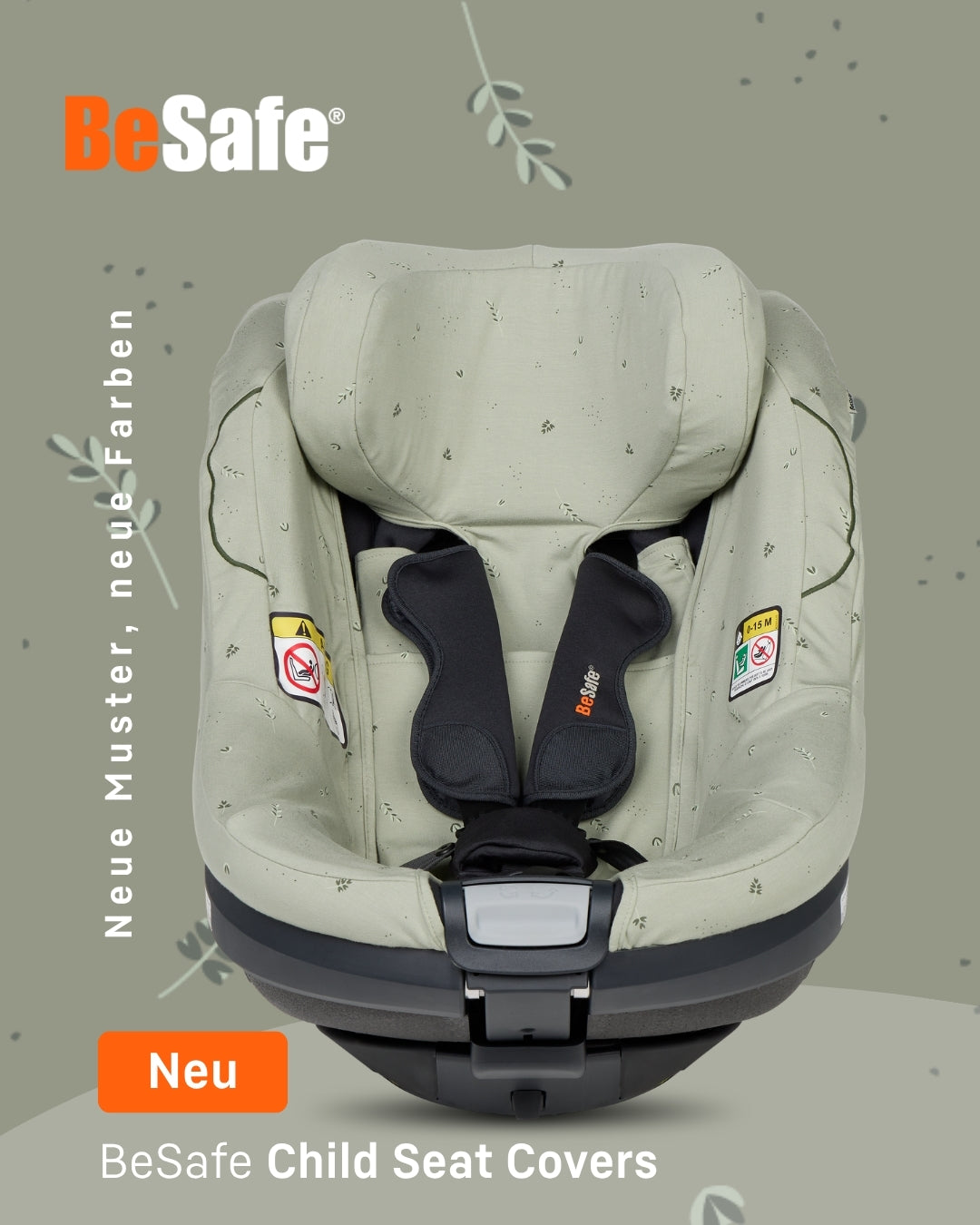 BeSafe Design Schonbezug Beyond / Beyond2 (360) Green Leaf