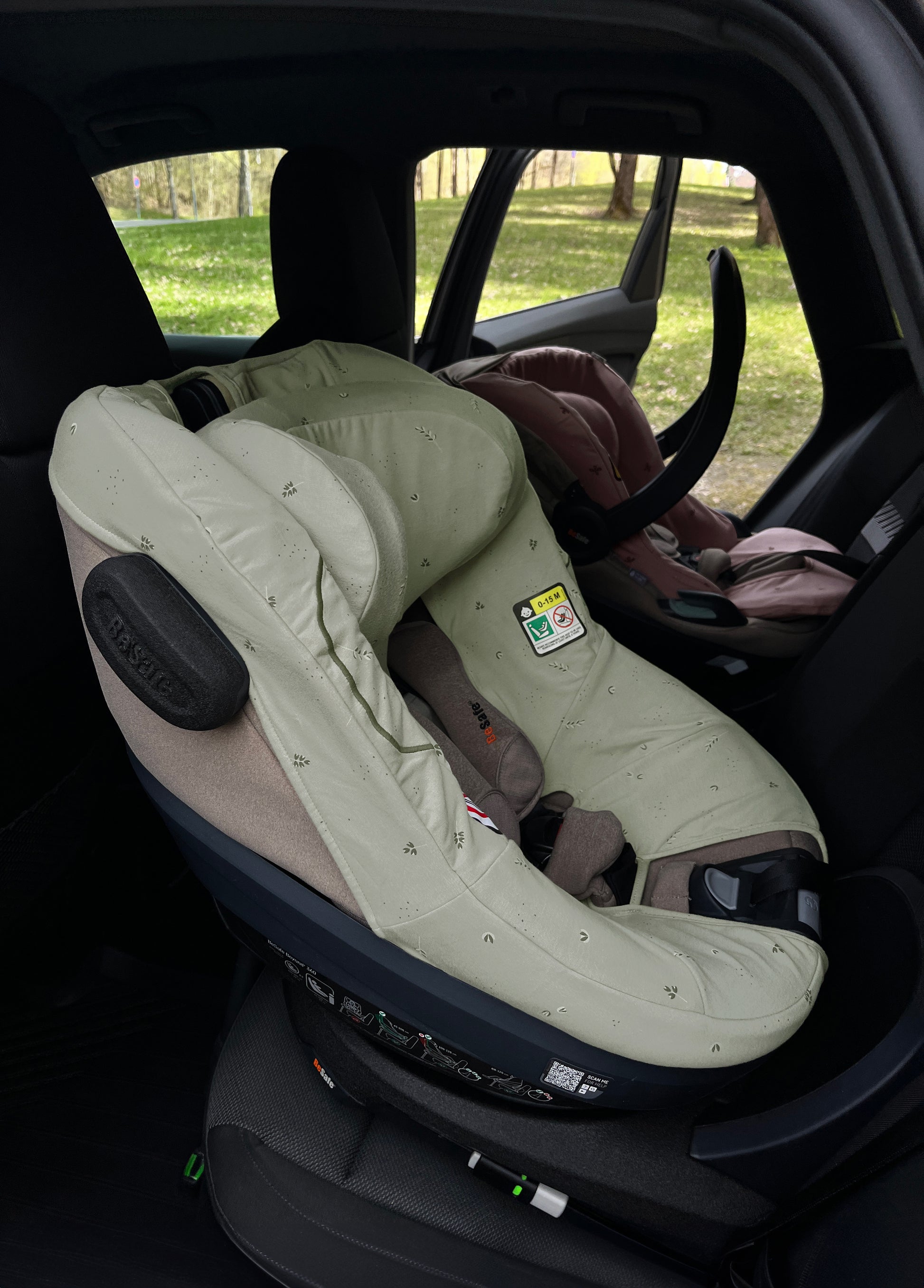 BeSafe Design Schonbezug Beyond / Beyond2 (360) Green Leaf