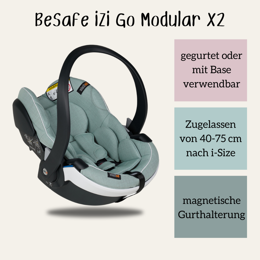 BeSafe iZi Go Modular X2 + BeSafe Modular Base