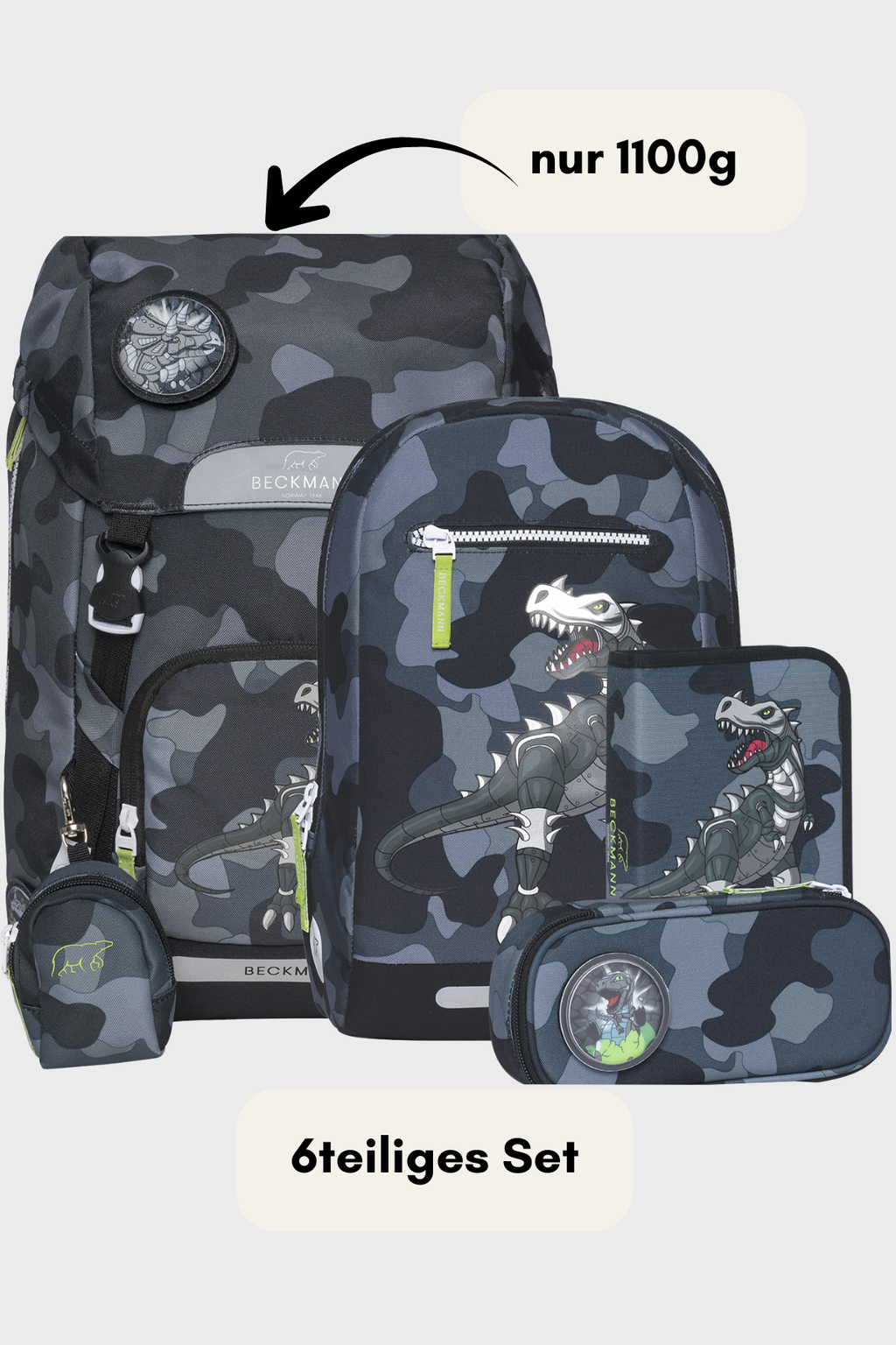 Beckmann Classic Maxi Camo Rex Black