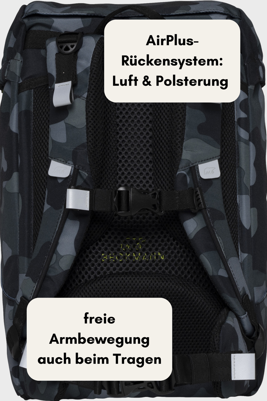 Beckmann Classic Maxi Camo Rex Black