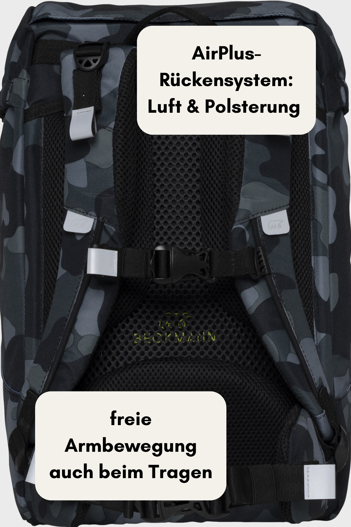 Beckmann Classic Maxi Camo Rex Black