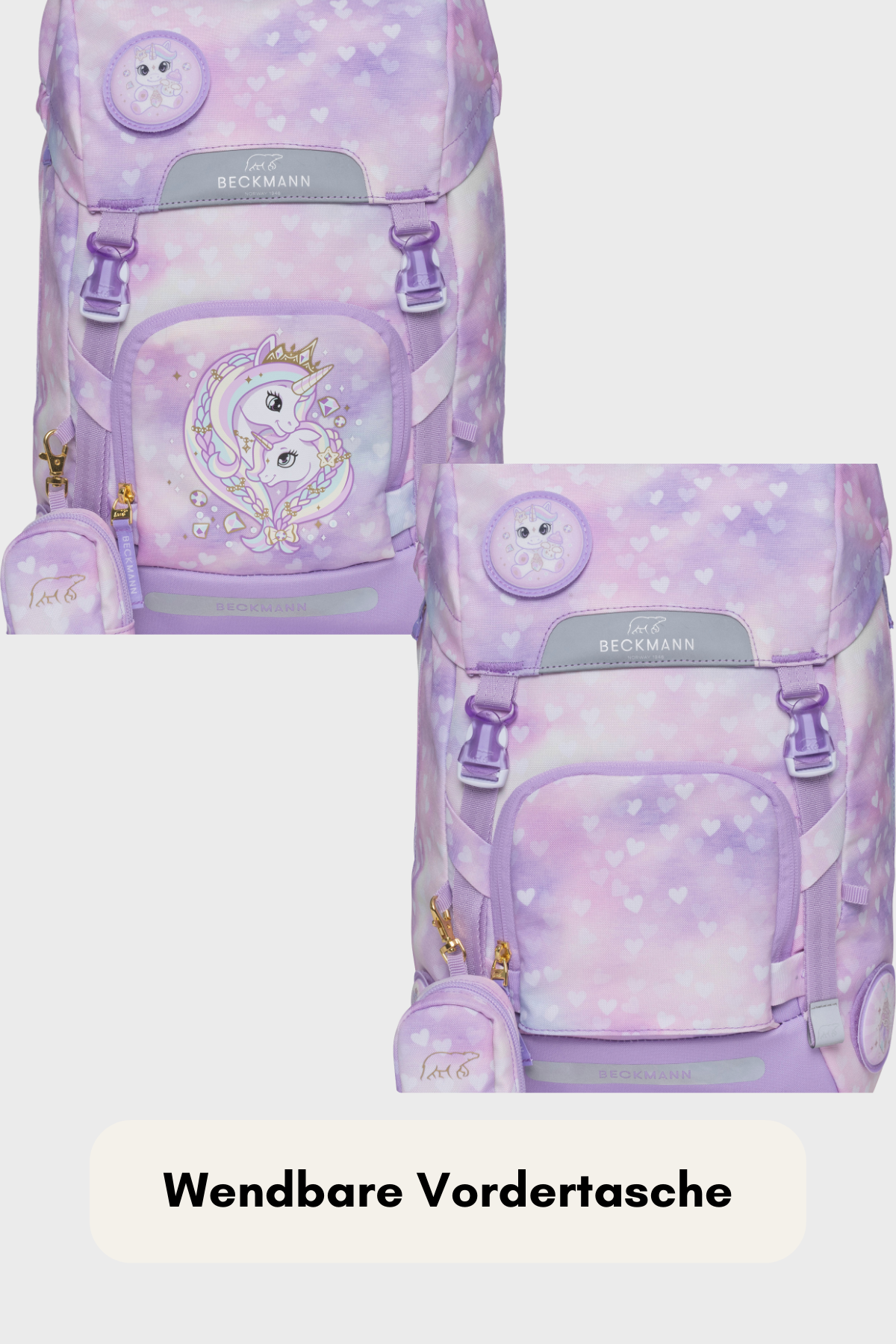 Beckmann Classic Maxi Unicorn Princess Purple