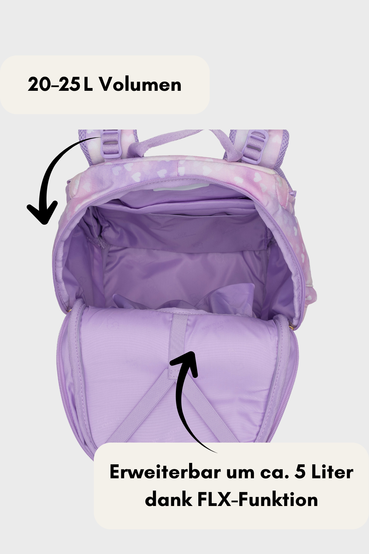 Beckmann Active Air Flx Unicorn Princess Purple