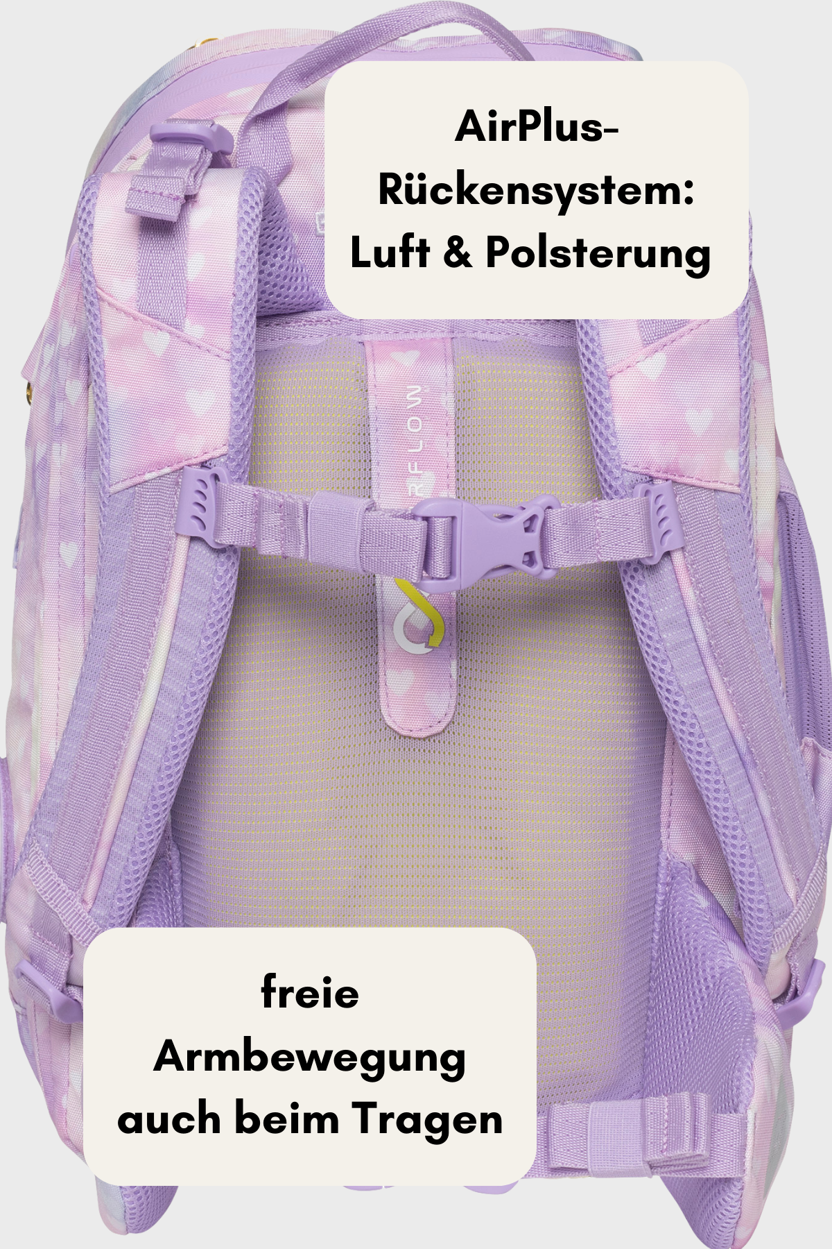 Beckmann Active Air Flx Unicorn Princess Purple