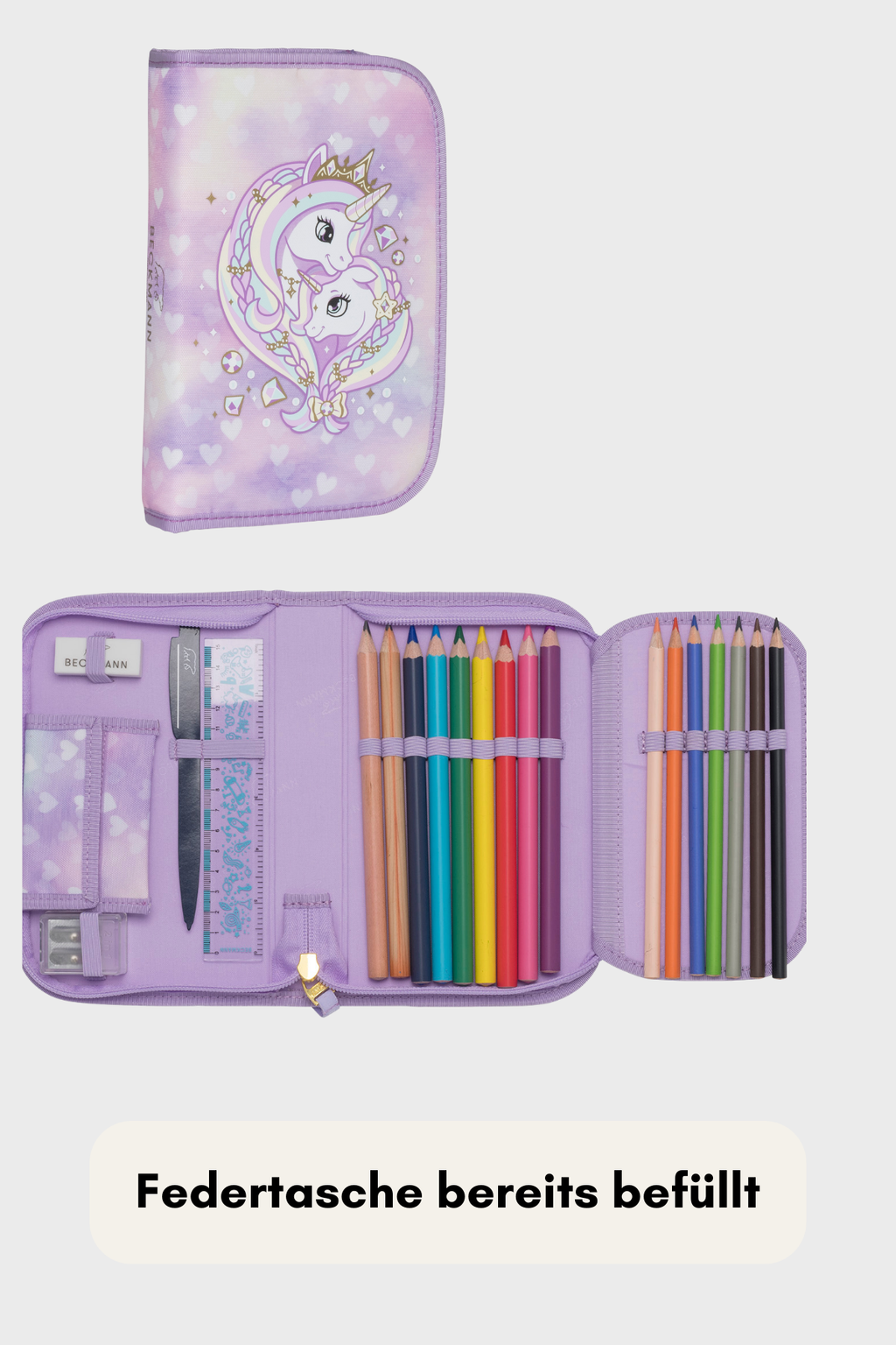 Beckmann Active Air Flx Unicorn Princess Purple
