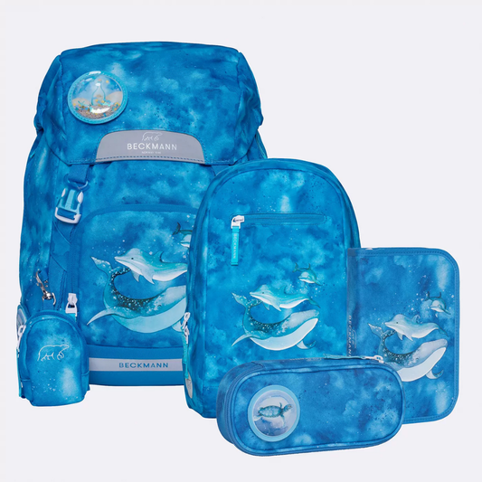 Beckmann Schulranzen Classic Set Ocean