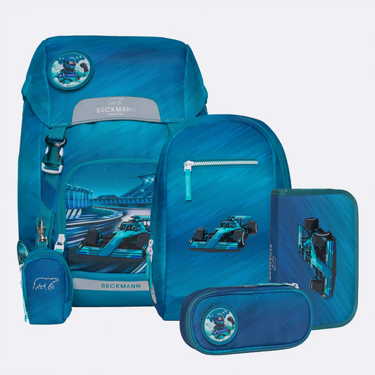 Beckmann Schulranzen Classic Set Racing