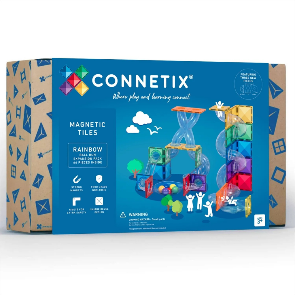 Connetix Rainbow Ball Run Expansion Pack - 66tlg.