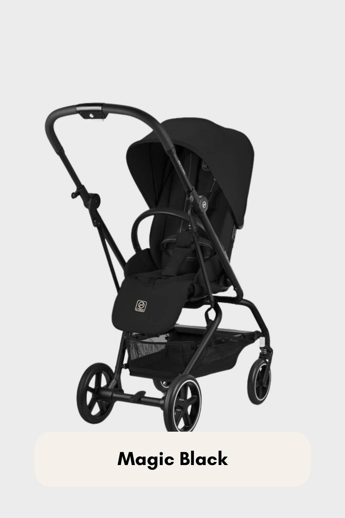 Cybex Kinderwagen Eezy S Twist +2 in magic black Reisebuggy