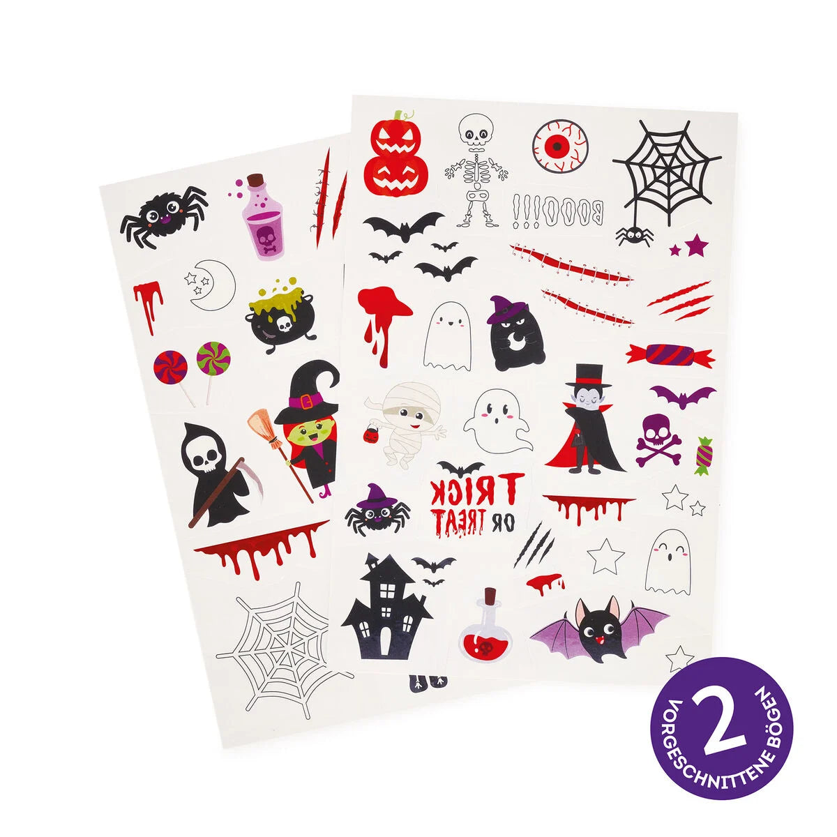 Legami Abziehtattoos – Halloween Tattoos