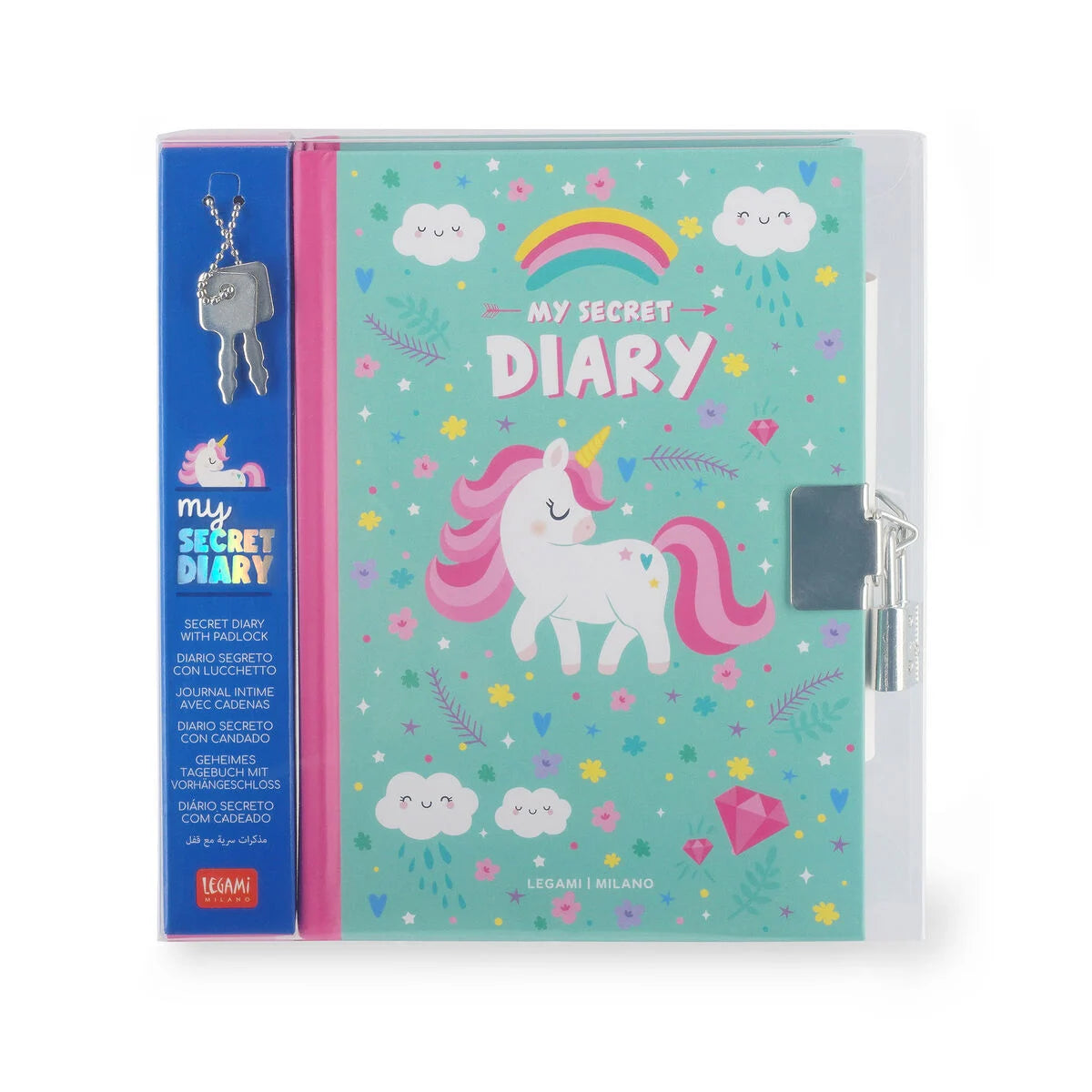 LEGAMI Tagebuch mit Schloss Einhorn