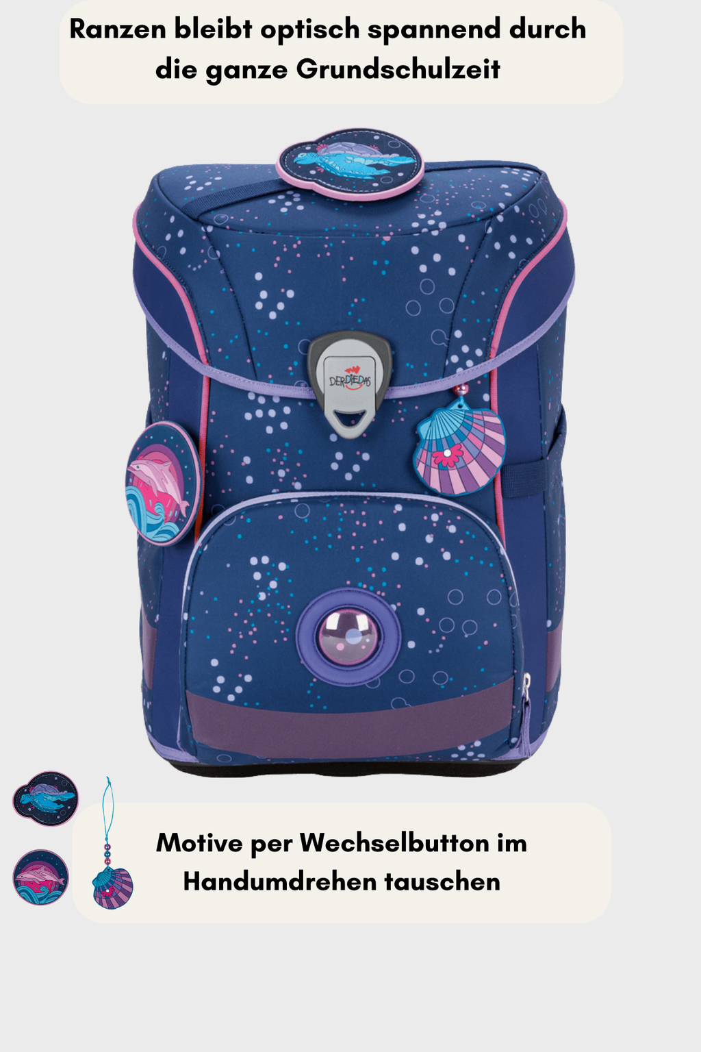 DerDieDas ErgoFlex Easy Set 6 teilig - LED Moon Mission