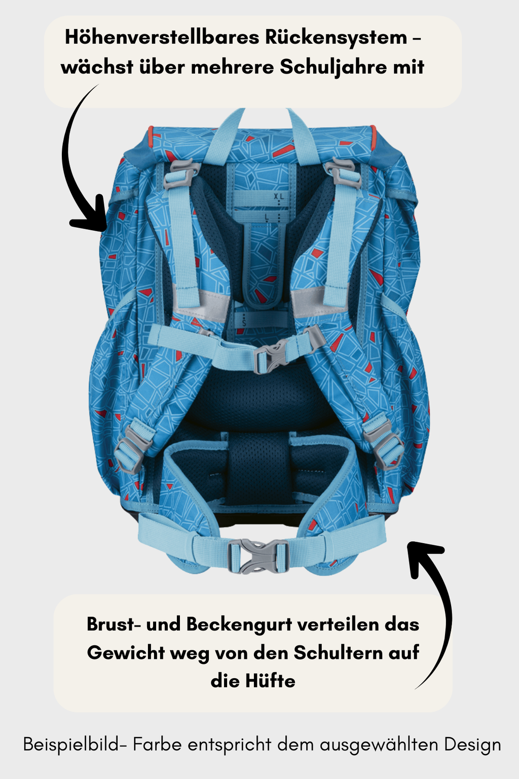 DerDieDas ErgoFlex Ligth Set 6 teilig - Exklusiv Superflash Magic Unicorn