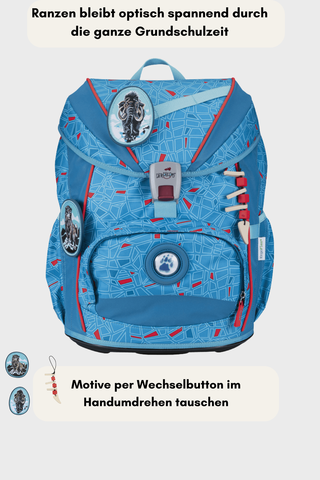 DerDieDas ErgoFlex Ligth Set 6 teilig - Exklusiv Superflash Magic Unicorn