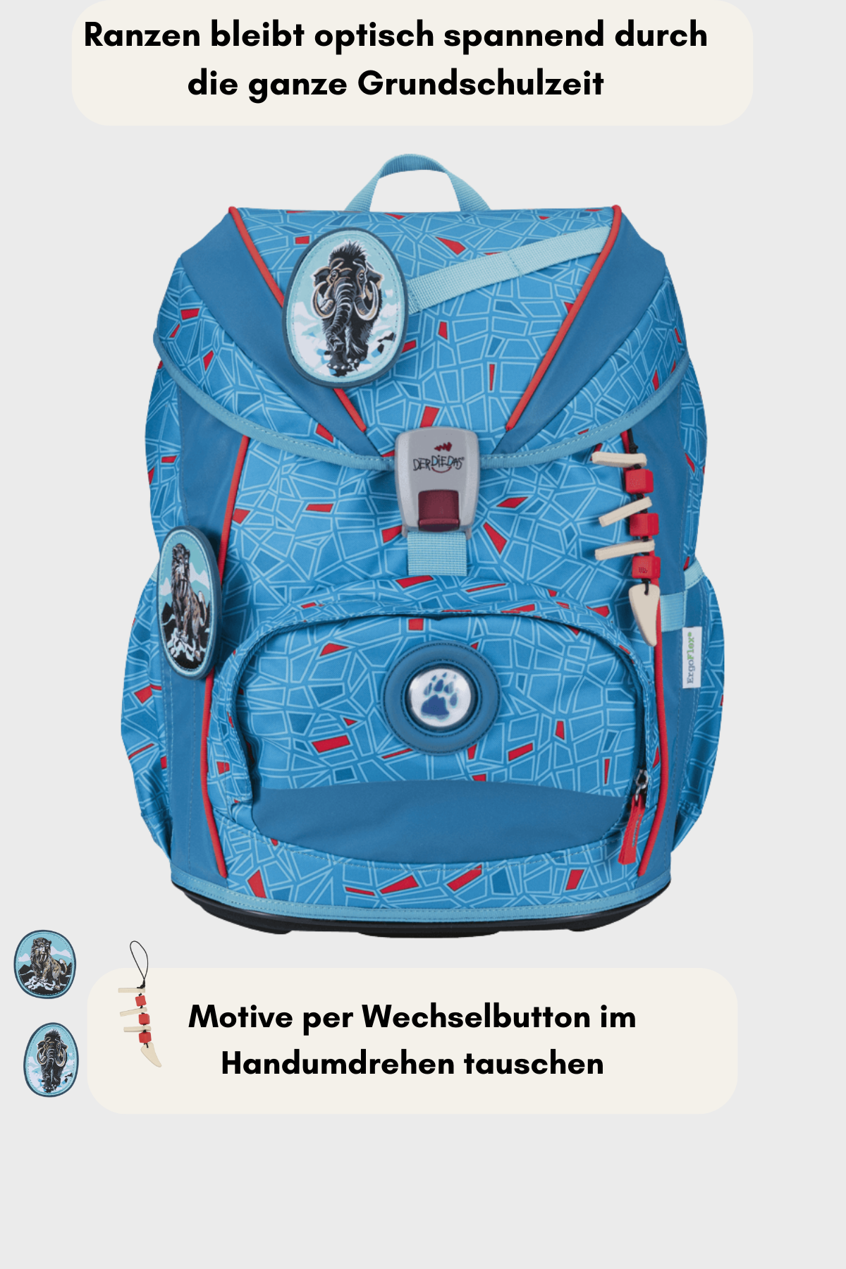 DerDieDas ErgoFlex Ligth Set 6 teilig - Butterfly Garden