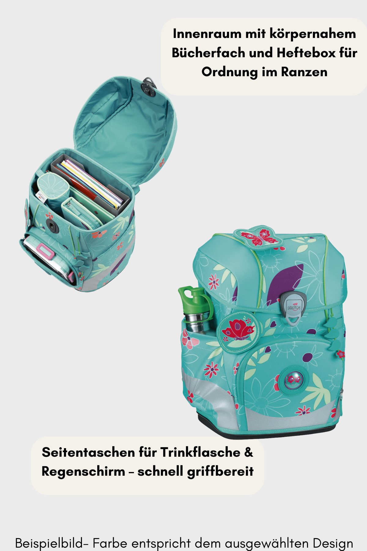 DerDieDas ErgoFlex Tiny Set 6 teilig - Butterfly Garden