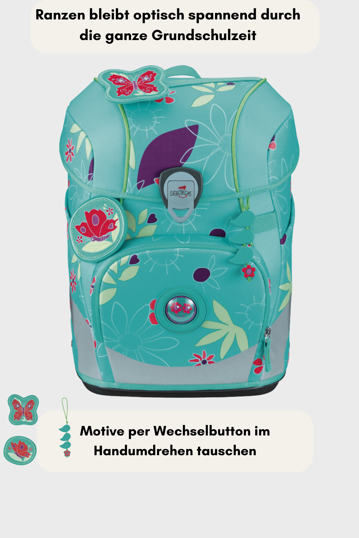 DerDieDas ErgoFlex Tiny Set 6 teilig - Butterfly Garden